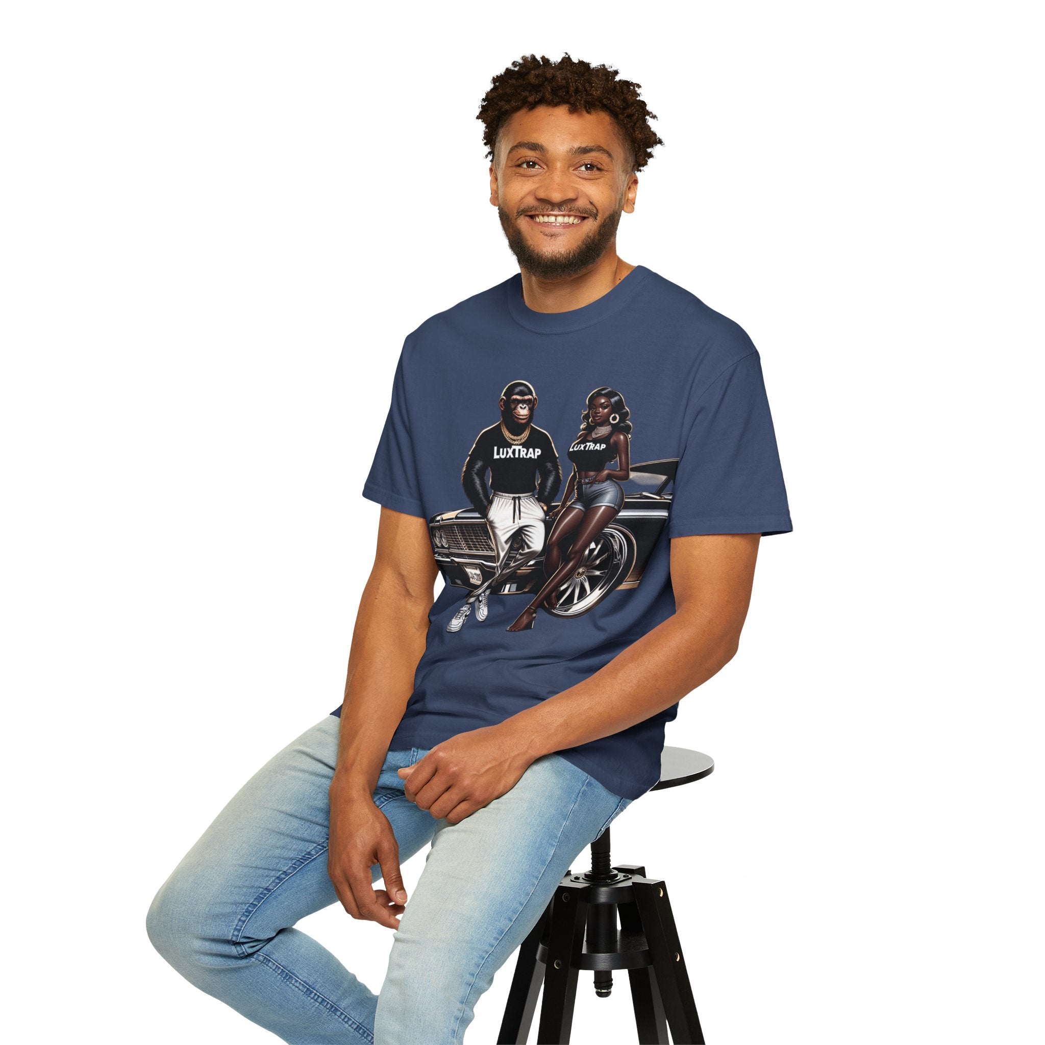 LUXTRAP Lets Ride Shorty Custom Tee
