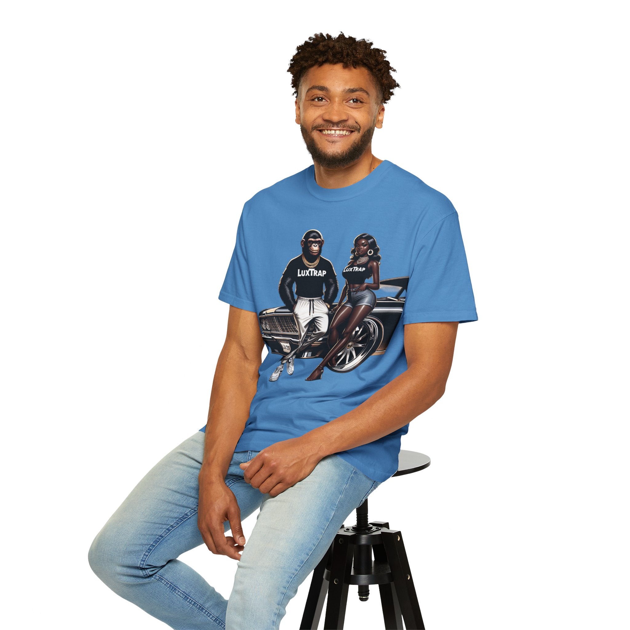 LUXTRAP Lets Ride Shorty Custom Tee