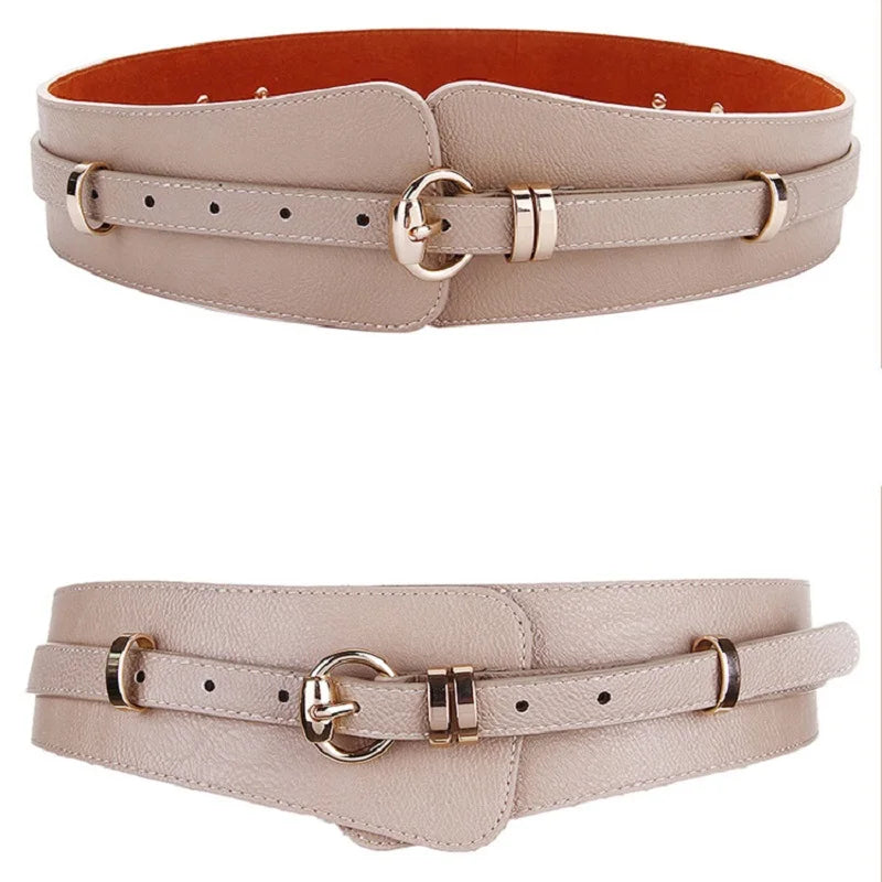 Women Fashion Belts Geuine Leather Dress Waistband High Quality Belts for Women Vintage Strap LD059