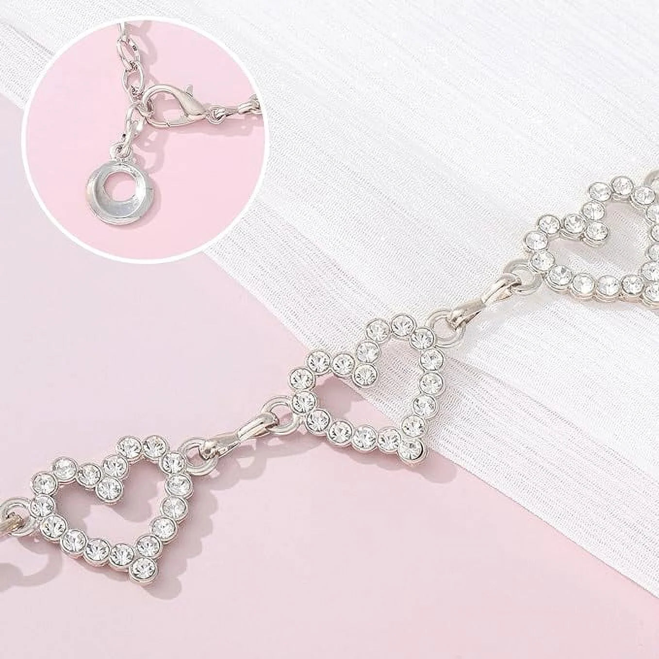 Waist Chains Belts for Women - Rhinestone Gold Silver Chain Belts for Dresses