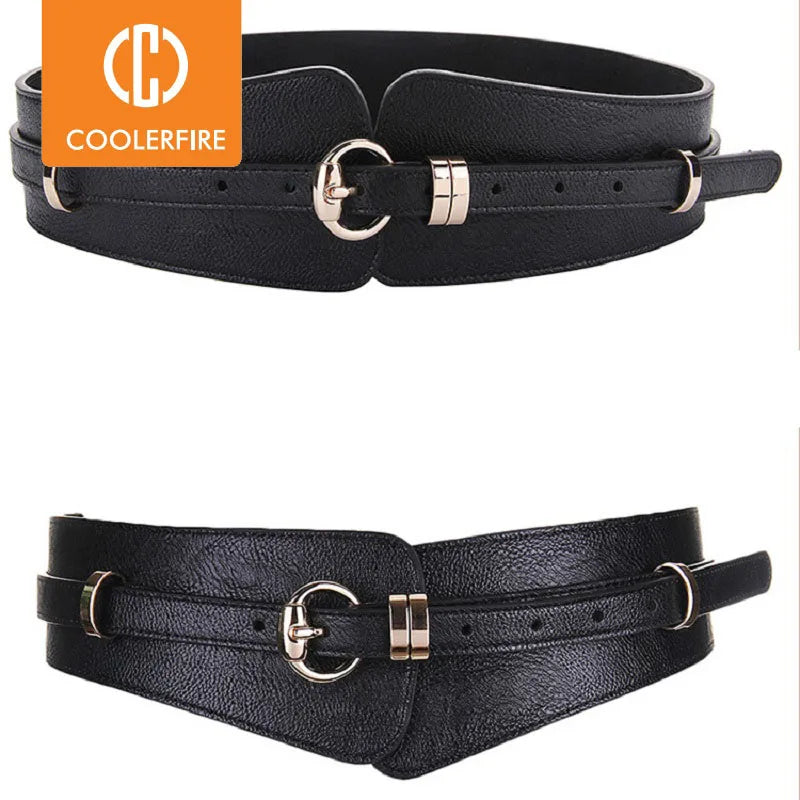 Women Fashion Belts Geuine Leather Dress Waistband High Quality Belts for Women Vintage Strap LD059