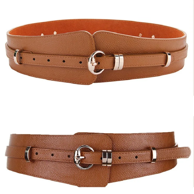 Women Fashion Belts Geuine Leather Dress Waistband High Quality Belts for Women Vintage Strap LD059