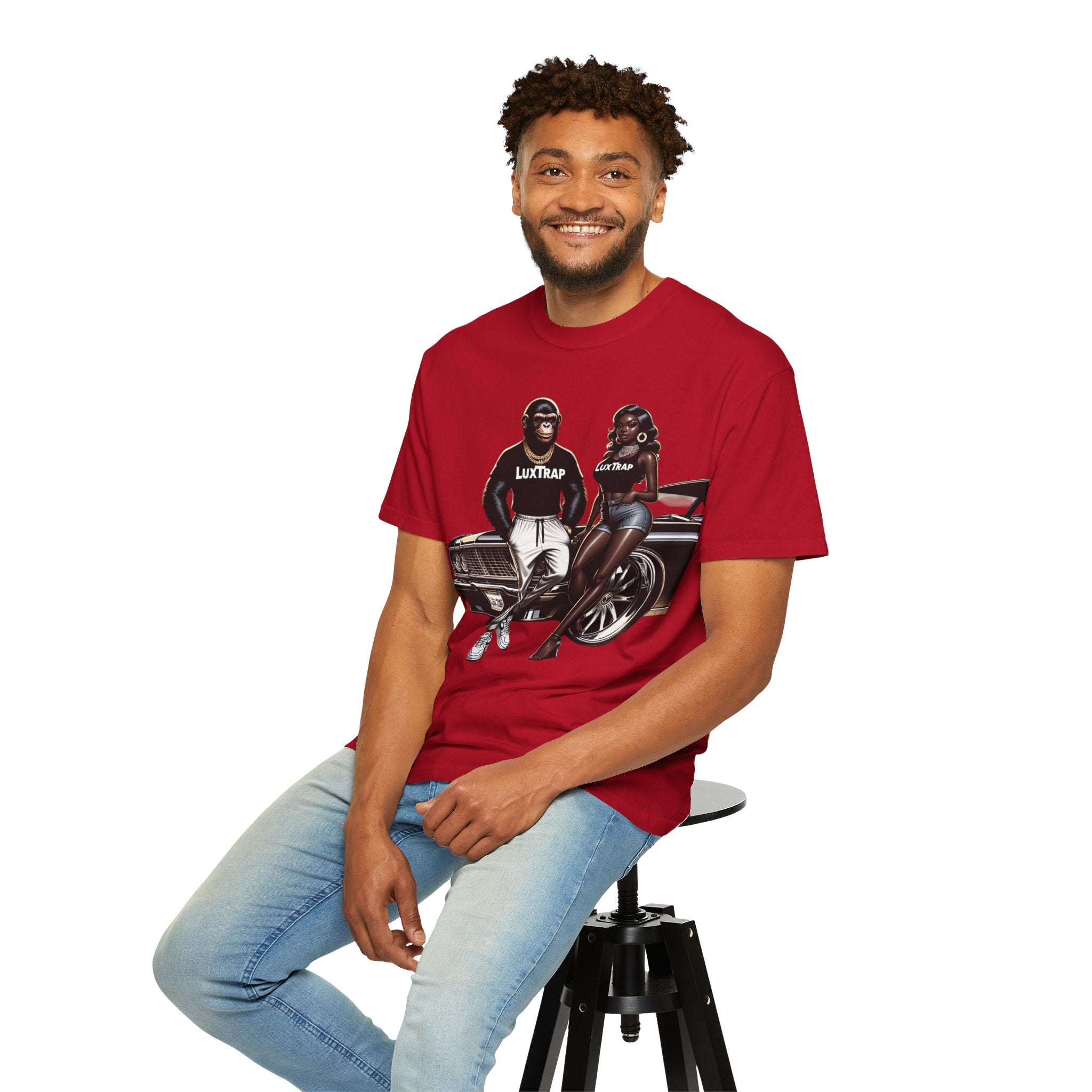 LUXTRAP Lets Ride Shorty Custom Tee