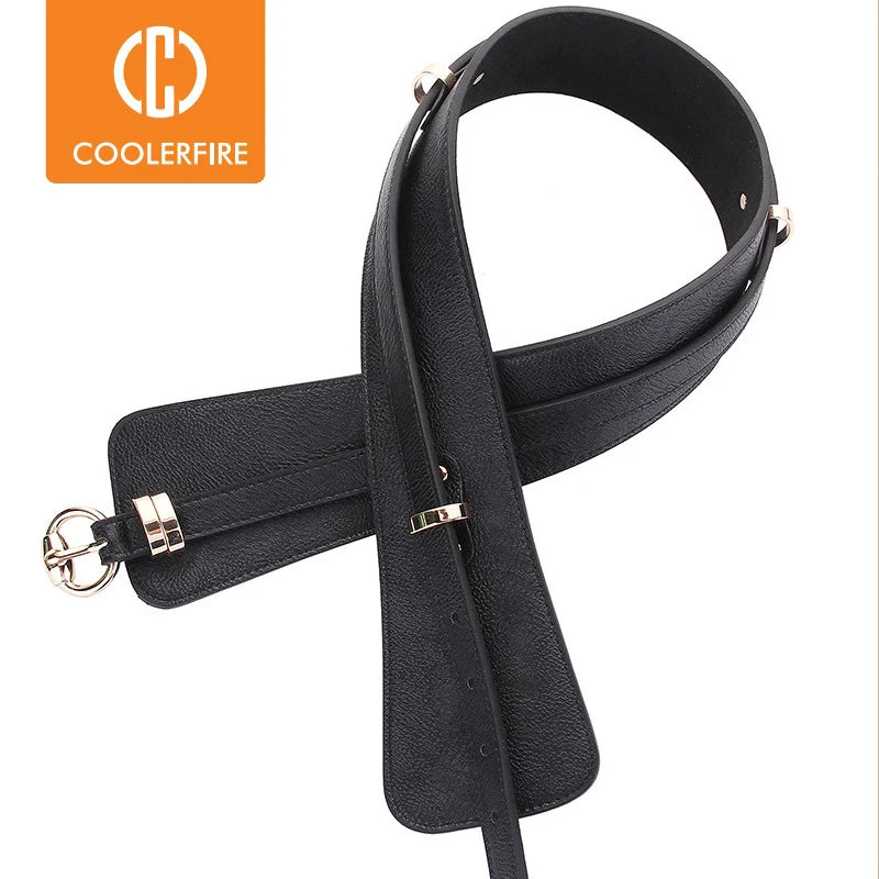 Women Fashion Belts Geuine Leather Dress Waistband High Quality Belts for Women Vintage Strap LD059