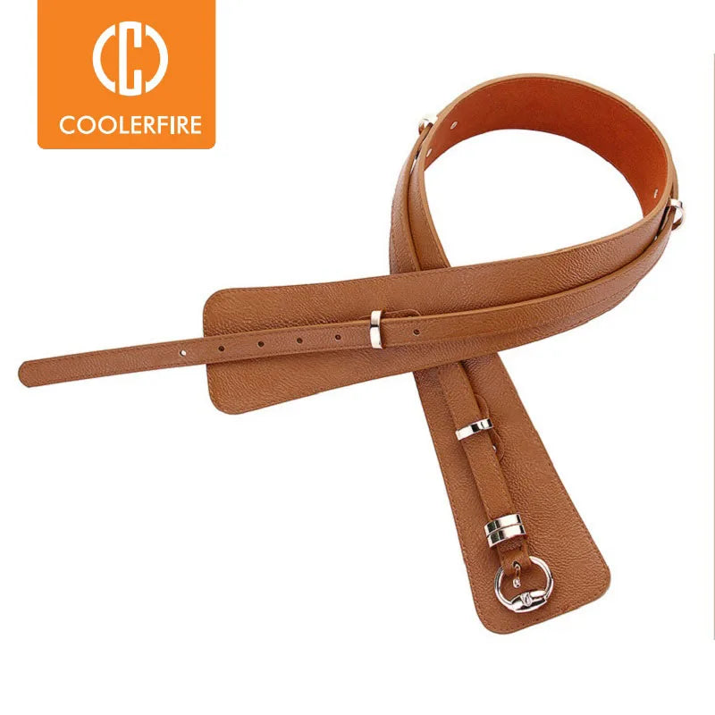 Women Fashion Belts Geuine Leather Dress Waistband High Quality Belts for Women Vintage Strap LD059