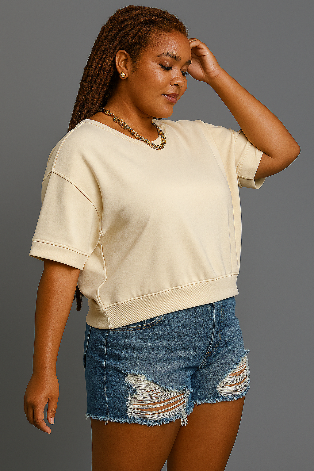 Lux Cropped Top